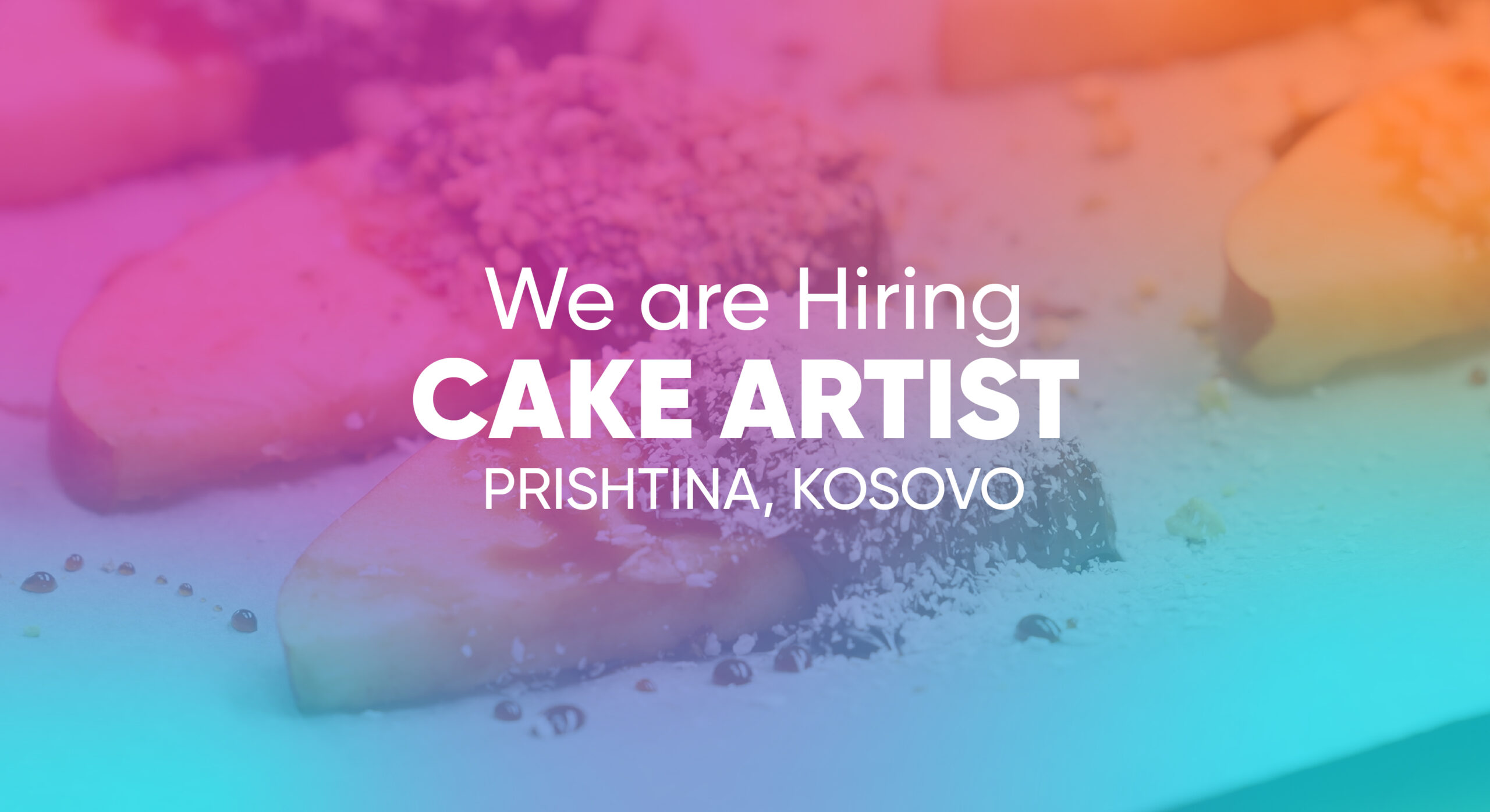 Cake Artist for MetDaan Production MetDaan